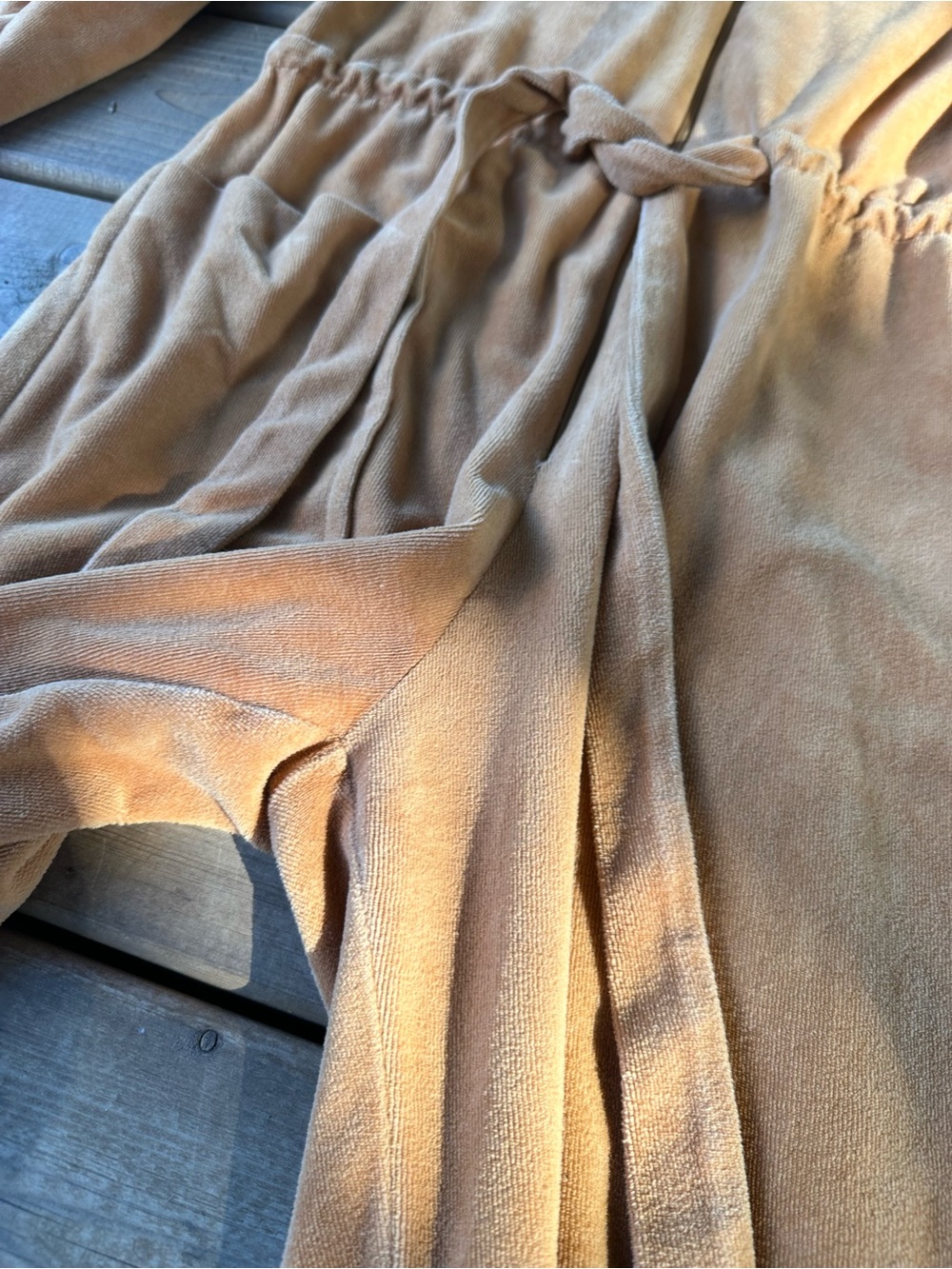 Vintage 1970s velour jumpsuit - Picture 7 of 7